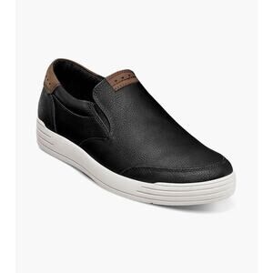 Nunn Bush Kore City Walk Moc Toe Slip-On Walking Shoes Black Men's Size 8.5 NWOT